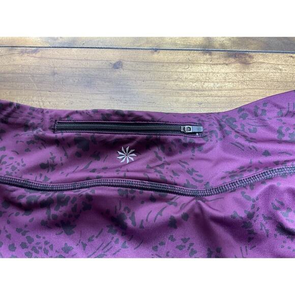 Athleta Floral Garden Swagger Skort Layered In California Plum Active Women's M - Picture 8 of 11